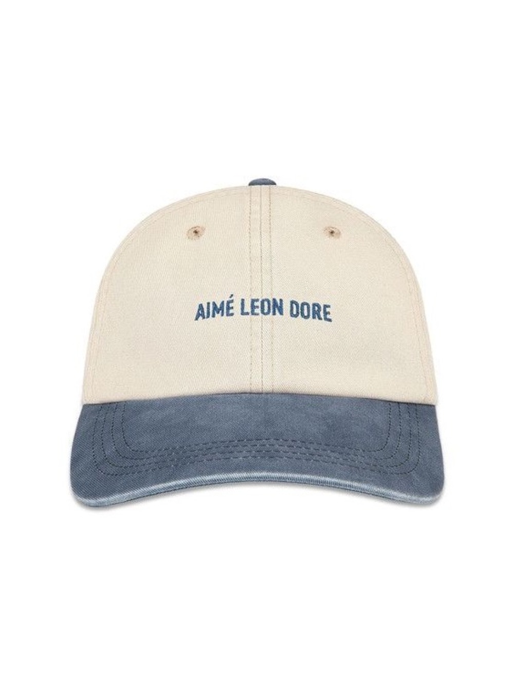 Aime Leon Dore Pigment Dyed Washed Cotton Cap PRISTINE / BLUE WASH Hat One Size